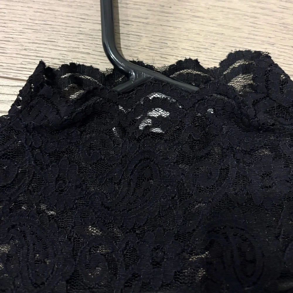 Molly Bracken Black Lace Top - Picture 2 of 3